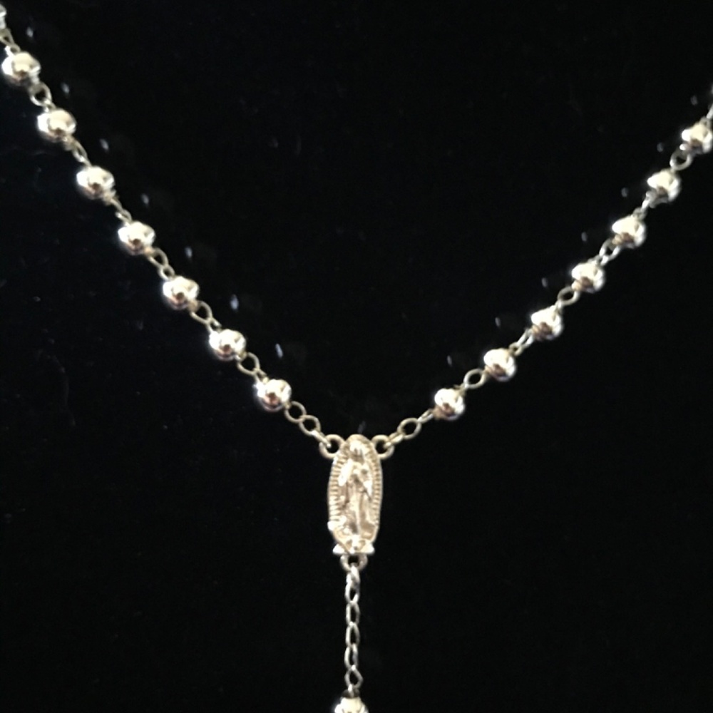 Rosario oro laminado 14K
